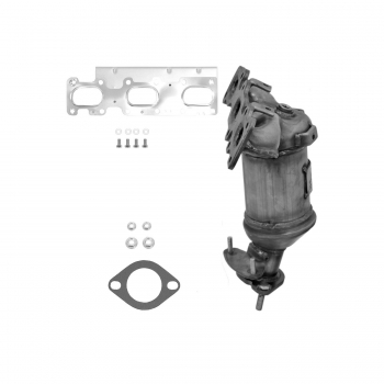 Catalytic Converter with Integrated Exhaust Manifold