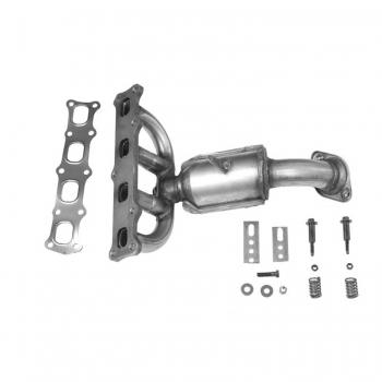 Catalytic Converter with Integrated Exhaust Manifold