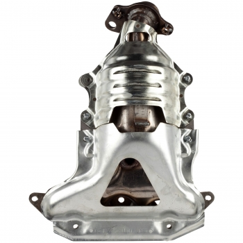 Catalytic Converter with Integrated Exhaust Manifold