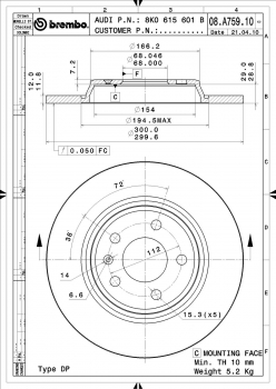 Disc Brake Rotor