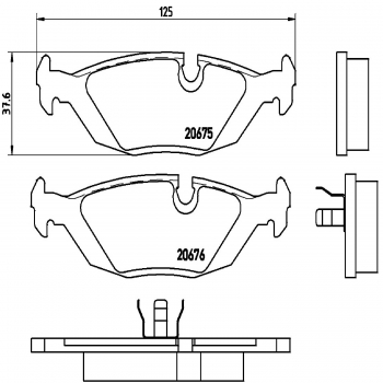 Disc Brake Pad Set