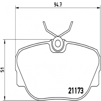 Disc Brake Pad Set