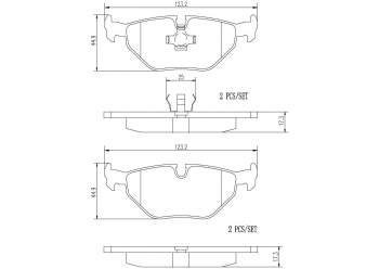 Disc Brake Pad Set