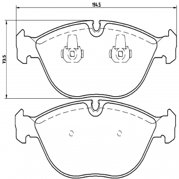 Disc Brake Pad Set