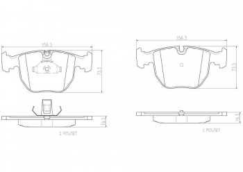 Disc Brake Pad Set