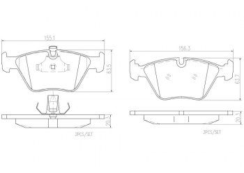 Disc Brake Pad Set