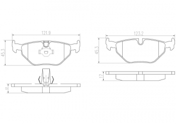 Disc Brake Pad Set