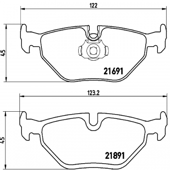 Disc Brake Pad Set