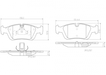 Disc Brake Pad Set