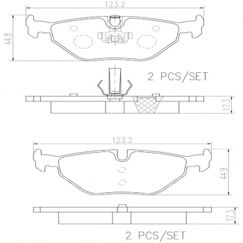 Disc Brake Pad Set