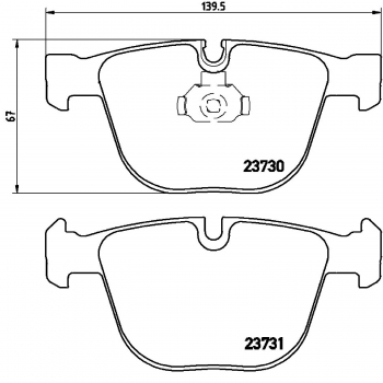 Disc Brake Pad Set