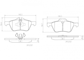 Disc Brake Pad Set