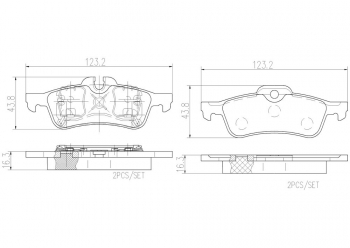 Disc Brake Pad Set