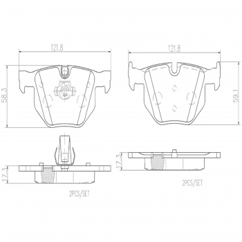 Disc Brake Pad Set