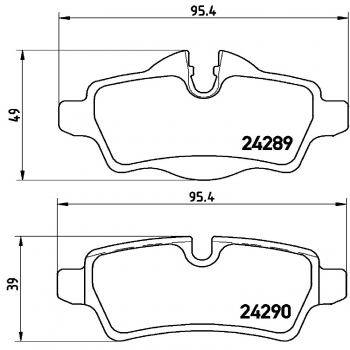 Disc Brake Pad Set