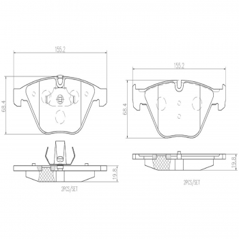 Disc Brake Pad Set