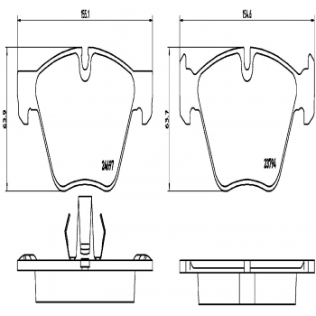 Disc Brake Pad Set