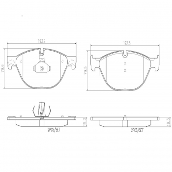 Disc Brake Pad Set