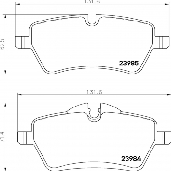 Disc Brake Pad Set