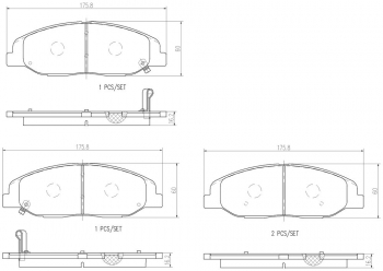 Disc Brake Pad Set