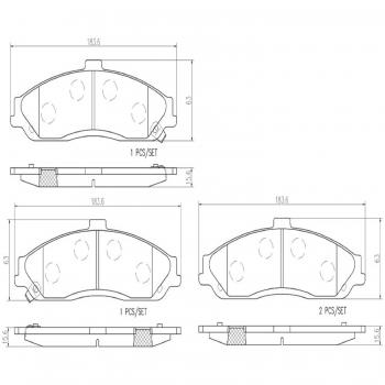 Disc Brake Pad Set