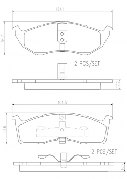 Disc Brake Pad Set