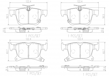 Disc Brake Pad Set