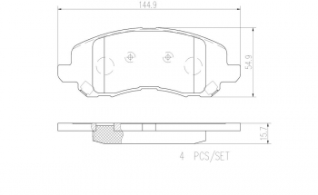 Disc Brake Pad Set