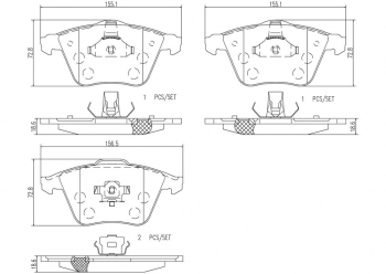 Disc Brake Pad Set