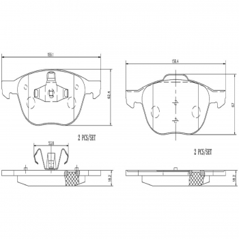 Disc Brake Pad Set