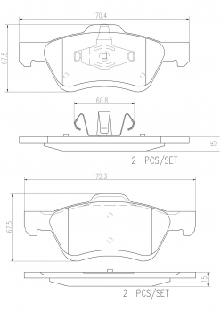 Disc Brake Pad Set