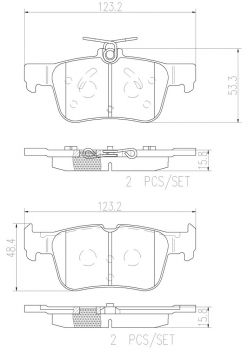 Disc Brake Pad Set