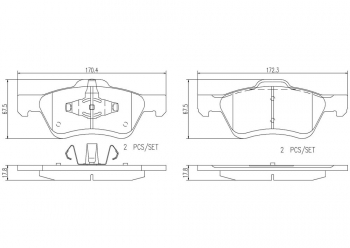 Disc Brake Pad Set