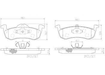 Disc Brake Pad Set