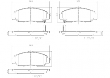 Disc Brake Pad Set