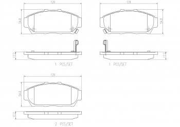 Disc Brake Pad Set