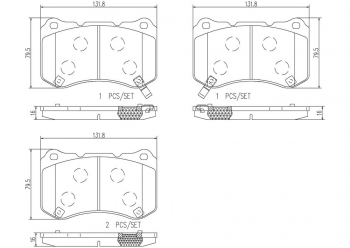 Disc Brake Pad Set