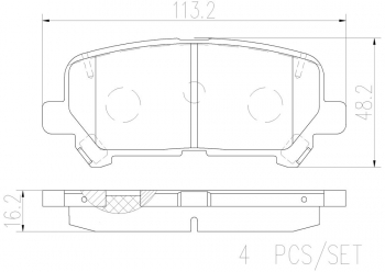 Disc Brake Pad Set