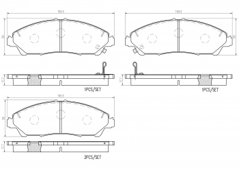 Disc Brake Pad Set
