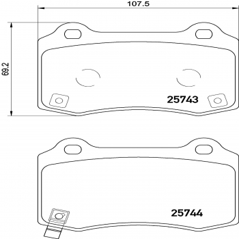 Disc Brake Pad Set