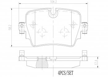 Disc Brake Pad Set