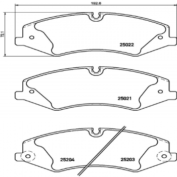 Disc Brake Pad Set