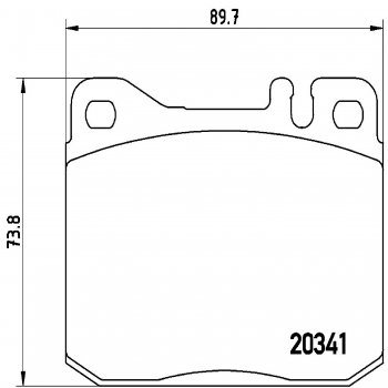 Disc Brake Pad Set
