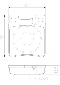Disc Brake Pad Set