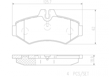 Disc Brake Pad Set