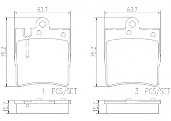 Disc Brake Pad Set