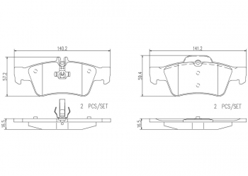 Disc Brake Pad Set
