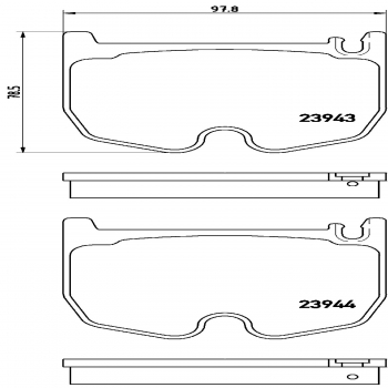Disc Brake Pad Set