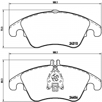 Disc Brake Pad Set