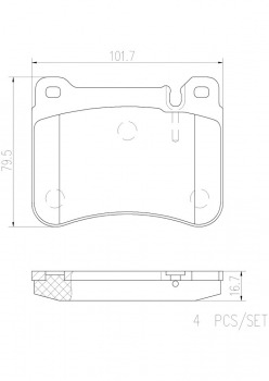 Disc Brake Pad Set